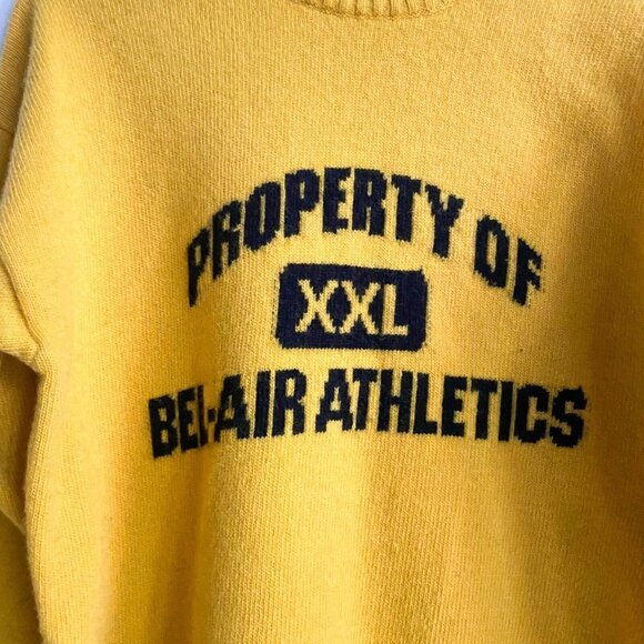 Bel Air Athletics men's Lion Graphic -knit Wool Blend Jumper Pullover Grown-ish - Picture 5 of 9